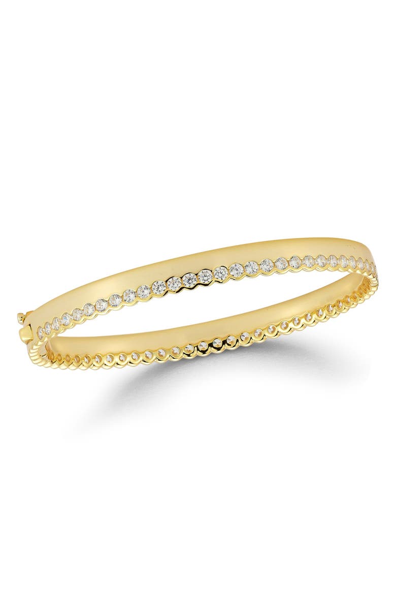 CHLOE AND MADISON CZ Bangle Bracelet, Main, color,