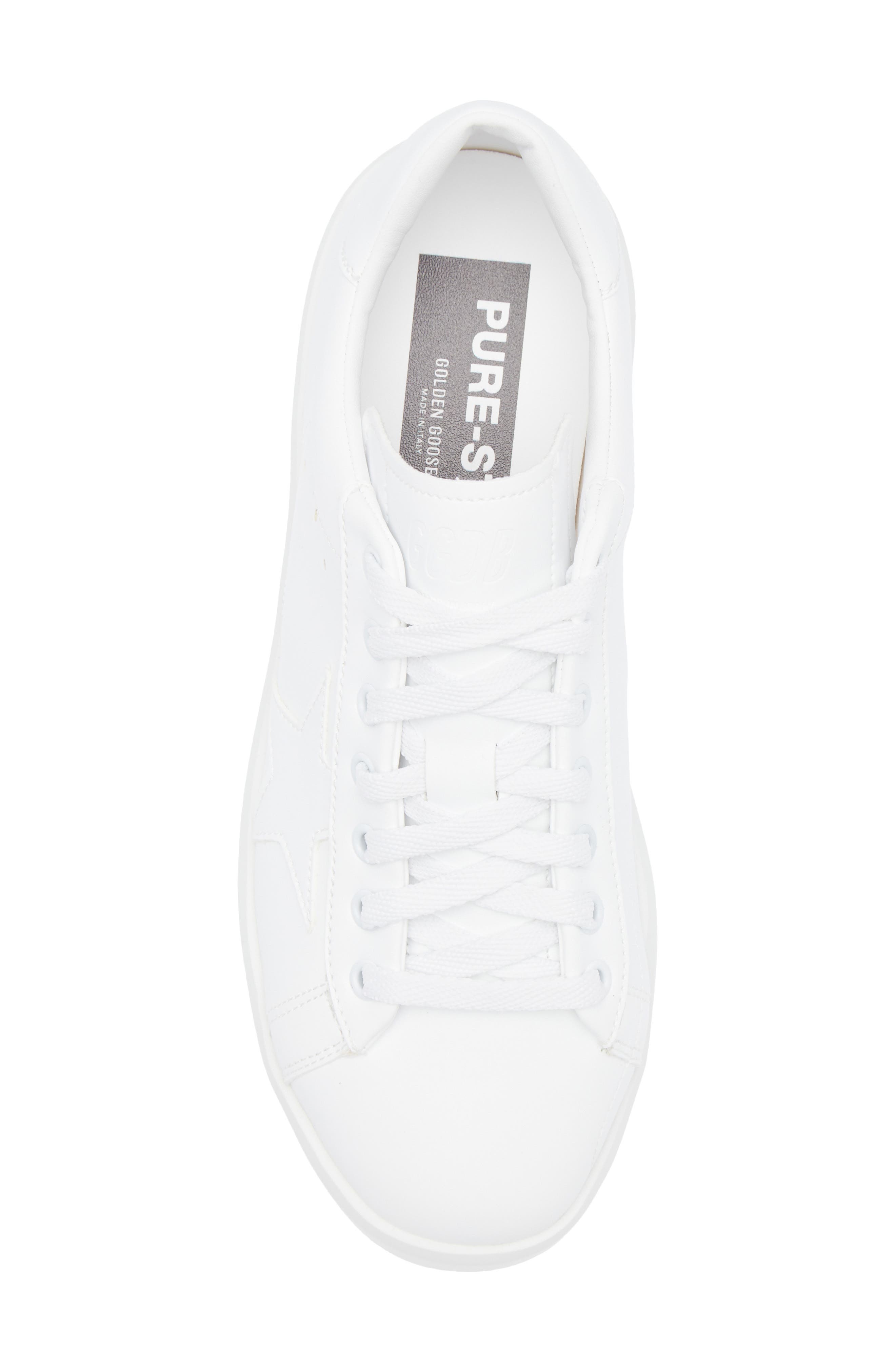 Golden Goose Pure Star Low Top Sneaker, Alternate, color, Optic White