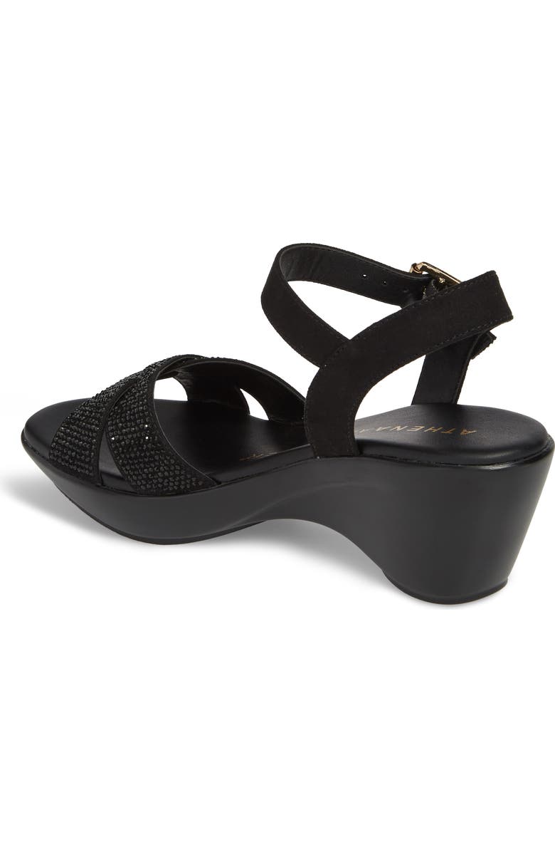 Athena Alexander Florence Wedge Sandal, Alternate, color,