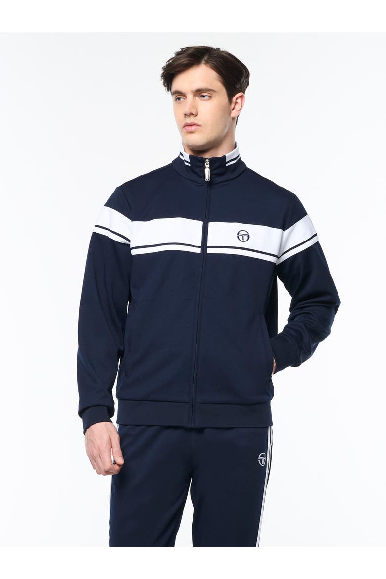 Damarindo Track Jacket Archivio, Alternate, color, MARITIME BLUE/WHITE