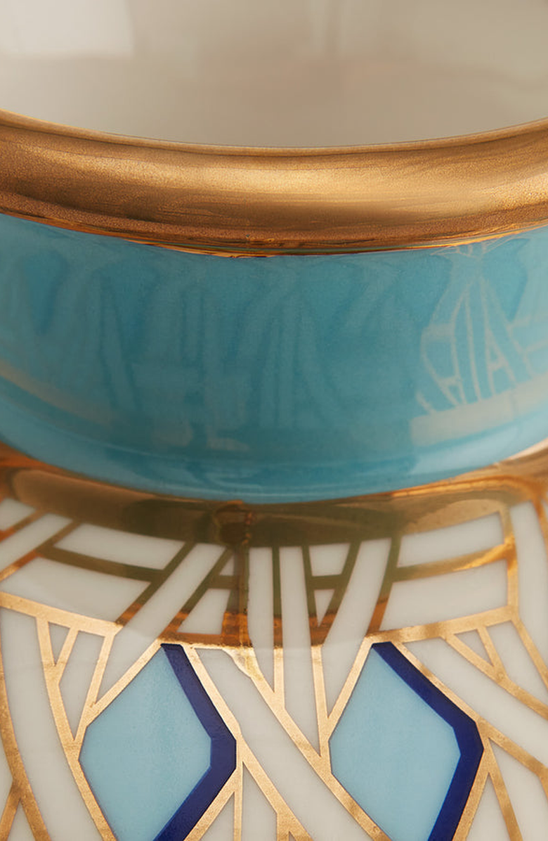 Jonathan Adler Basketweave Round Vase, Alternate, color,