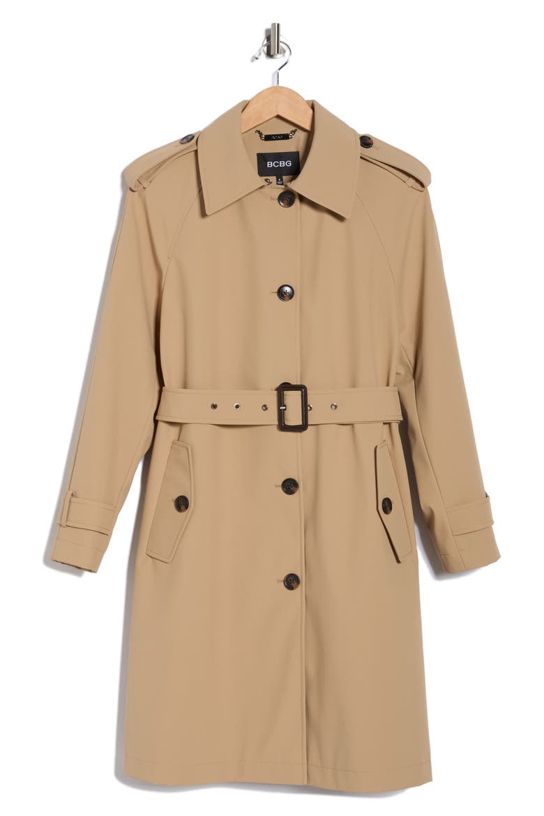 Belted Trench Coat, Alternate, color, CAMEL