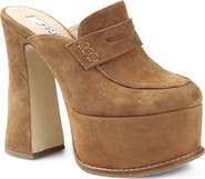 ZIGI Harlen Platform Penny Loafer Mule