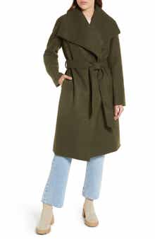 Noize Lena Belted Wrap Coat