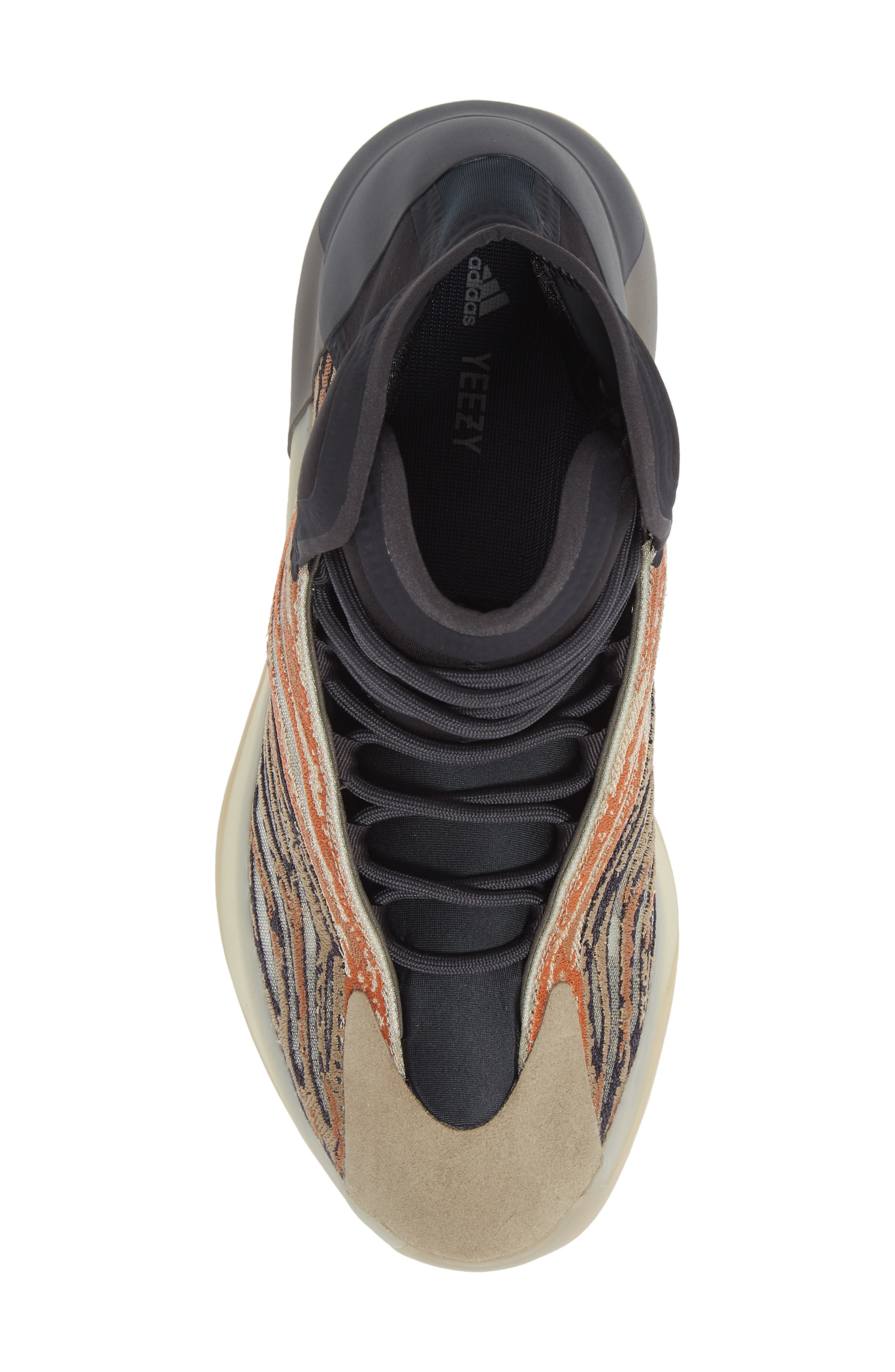 adidas YZY QNTM Flash Orange Sneaker, Alternate, color, 