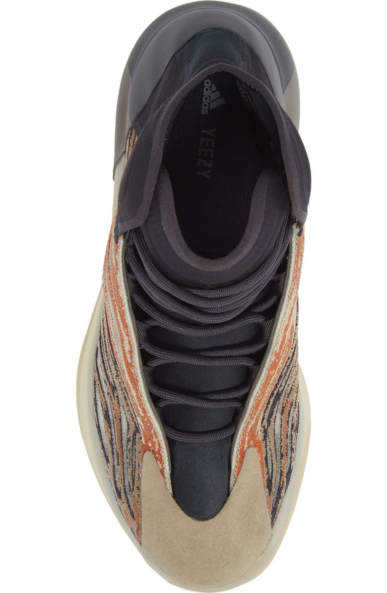 adidas YZY QNTM Flash Orange Sneaker, Alternate, color,