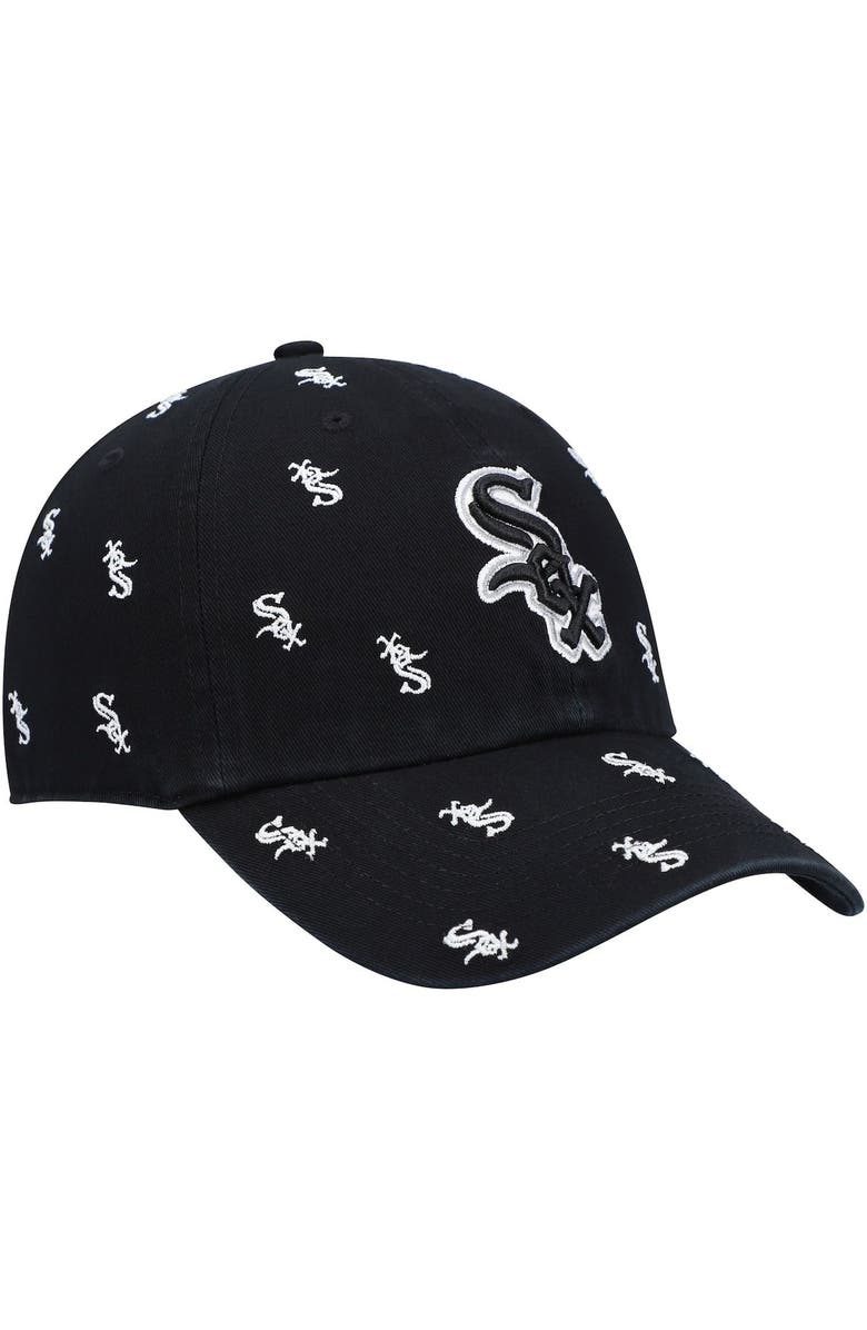 '47 Women's '47 Black Chicago White Sox Confetti Clean Up Adjustable Hat, Alternate, color, 