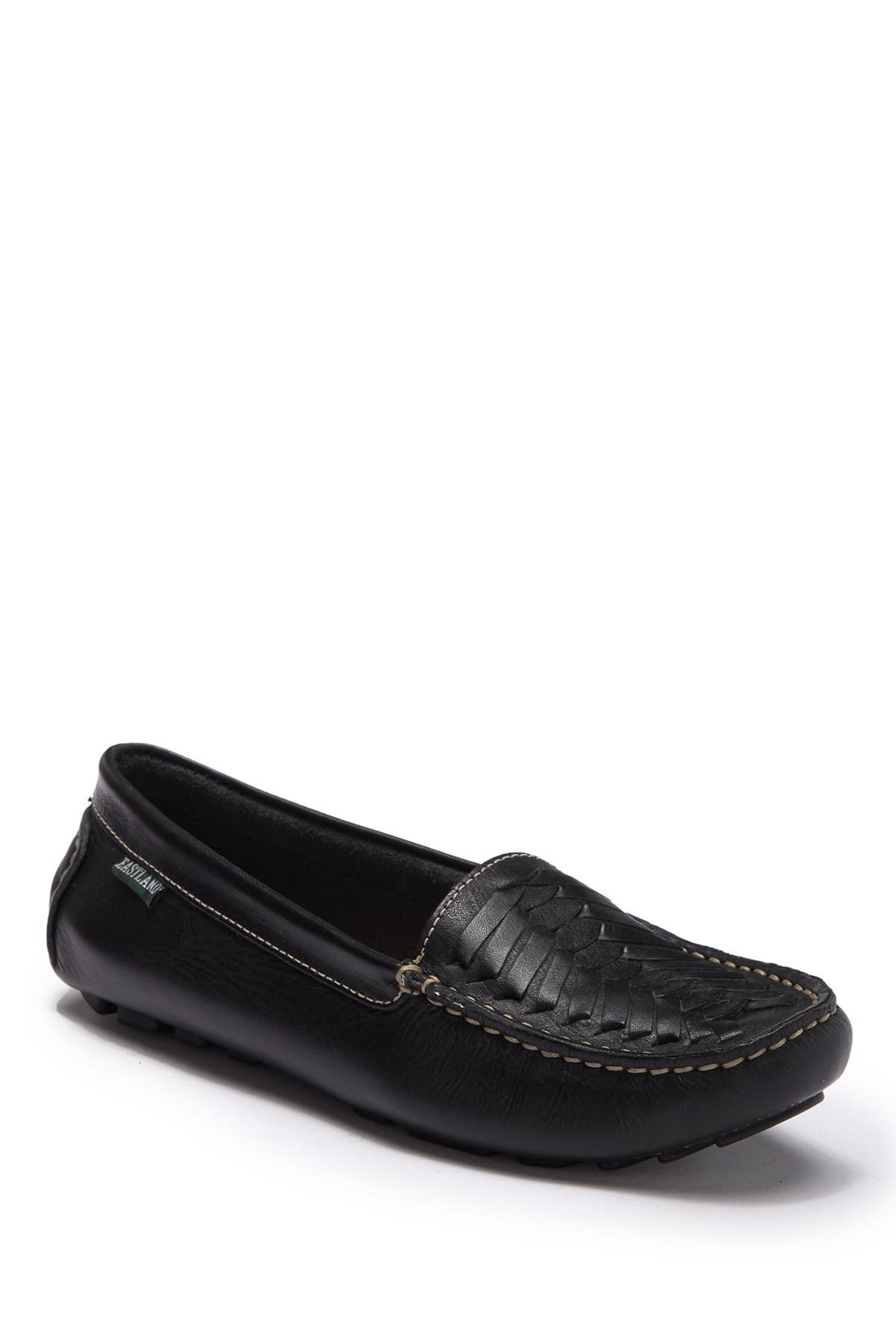 Eastland Debora Woven Leather Loafer, Main, color, 