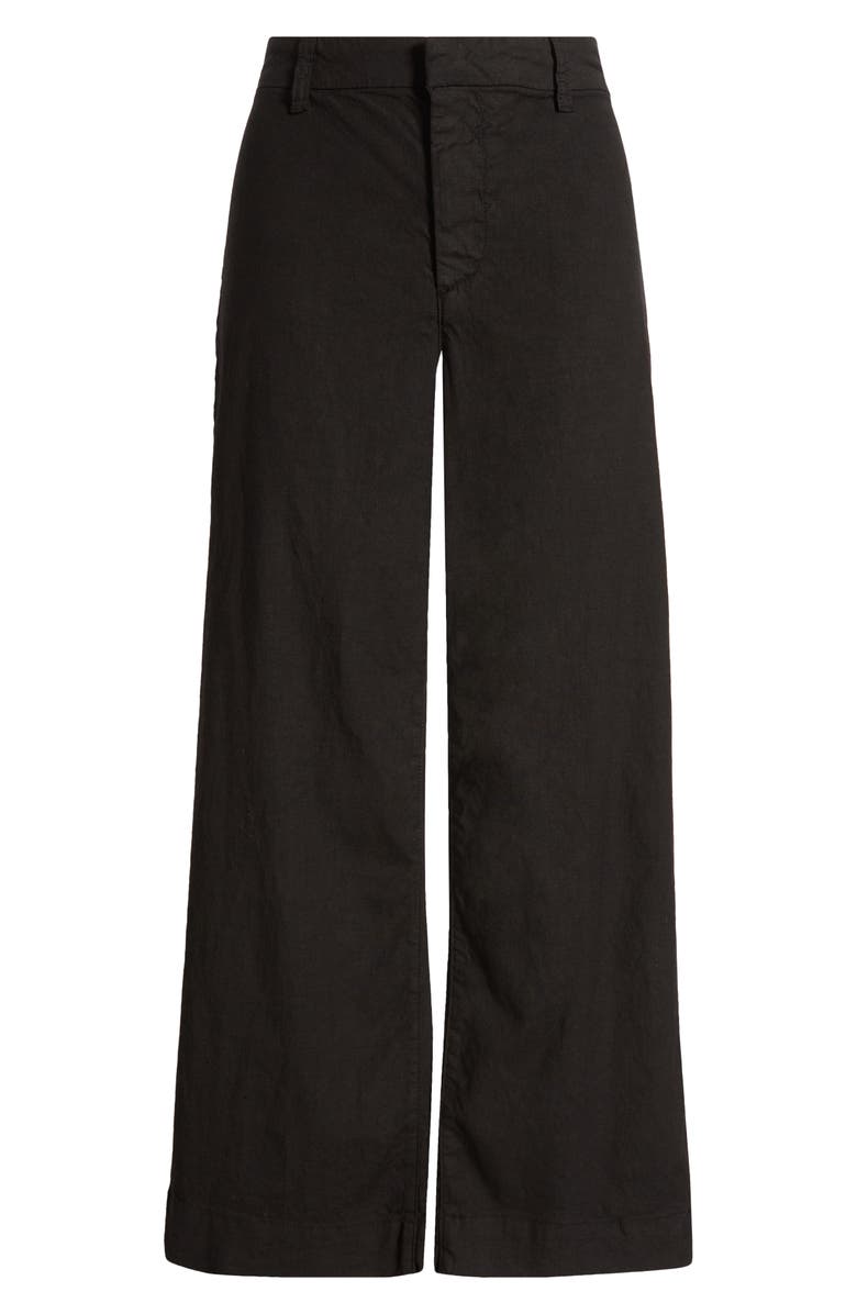 Frank & Eileen Wexford Wide Leg Pants, Alternate, color, Black