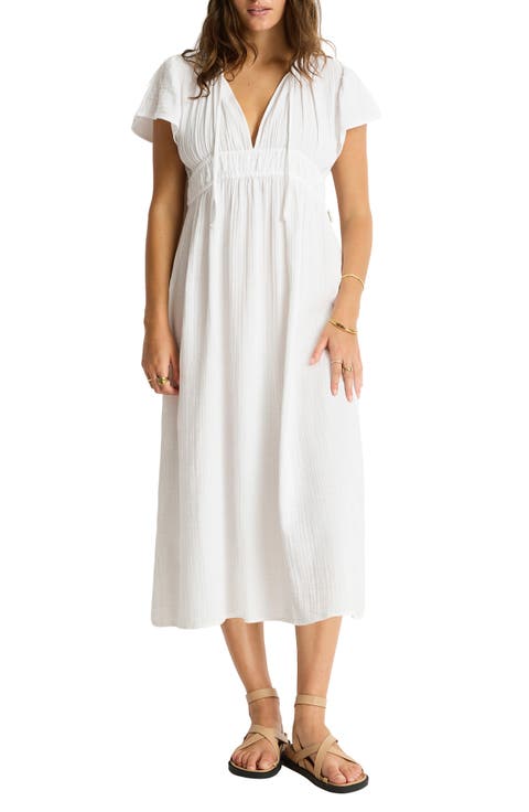 Sunset Cotton Maxi Dress