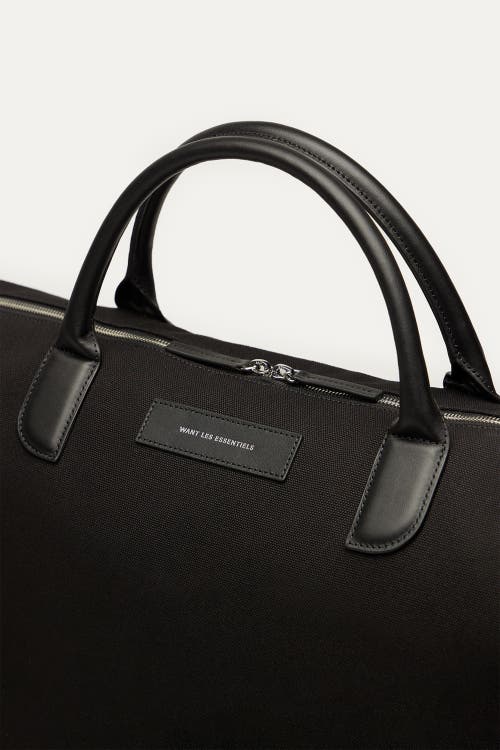 WANT LES ESSENTIELS DE LA VIE WANT LES ESSENTIELS HARTSFIELD ORGANIC COTTON CANVAS WEEKENDER BAG