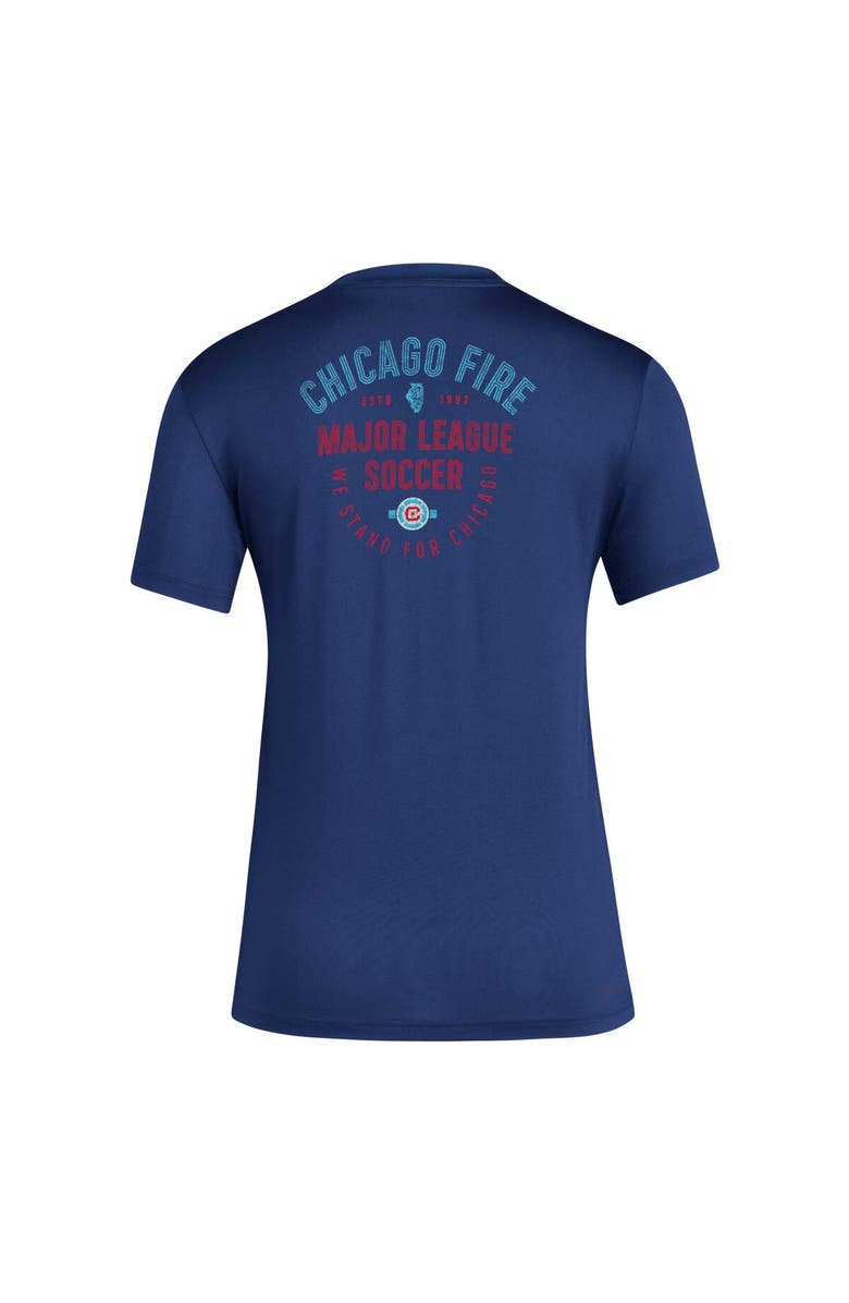 adidas Women's adidas Navy Chicago Fire Local Stoic AEROREADY T-Shirt, Alternate, color,