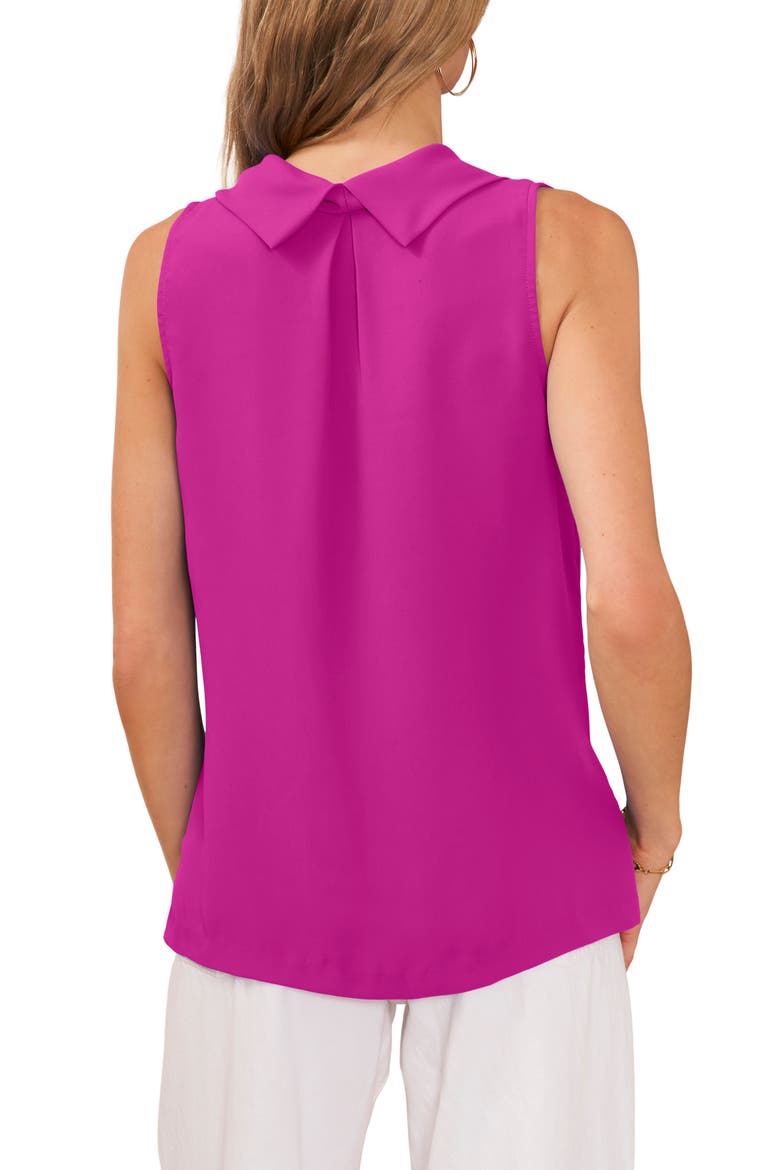 Cowl Neck Sleeveless Blouse, Alternate, color, BLOOMBERRY