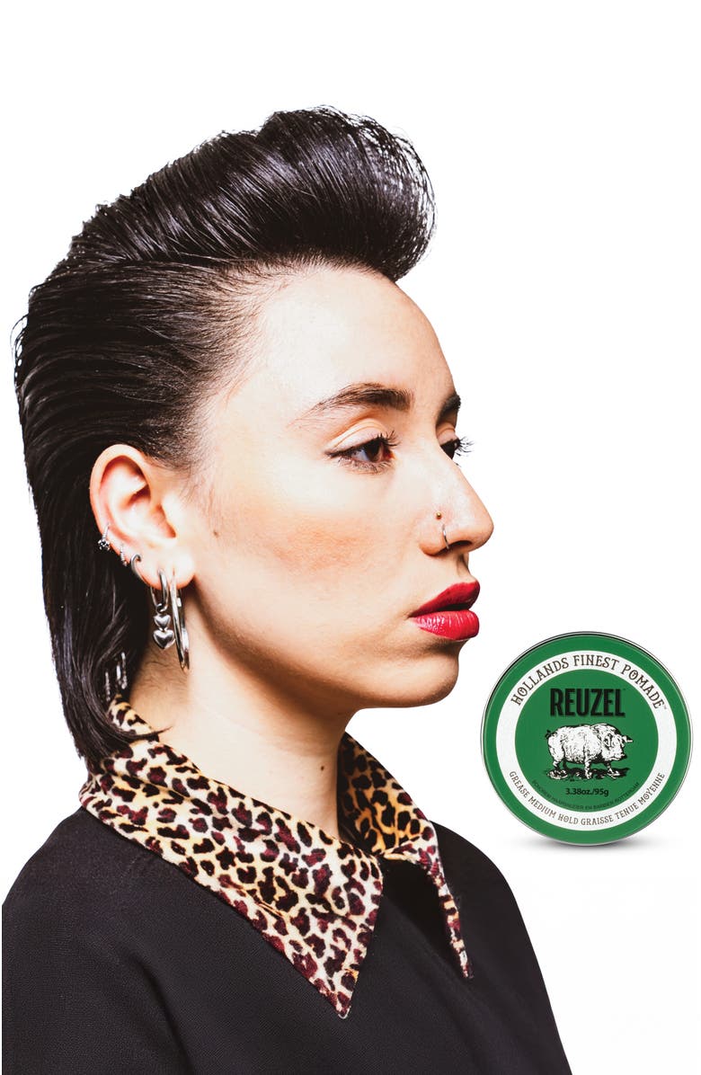 REUZEL Green Pomade Grease, Alternate, color, NO COLOR