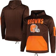 FANATICS Men's Fanatics Branded  Brown Cleveland Browns Big & Tall Pullover Hoodie