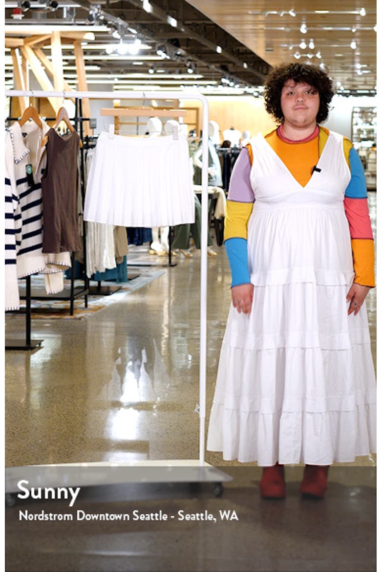 Pleated Tennis Skirt with Shorts video
