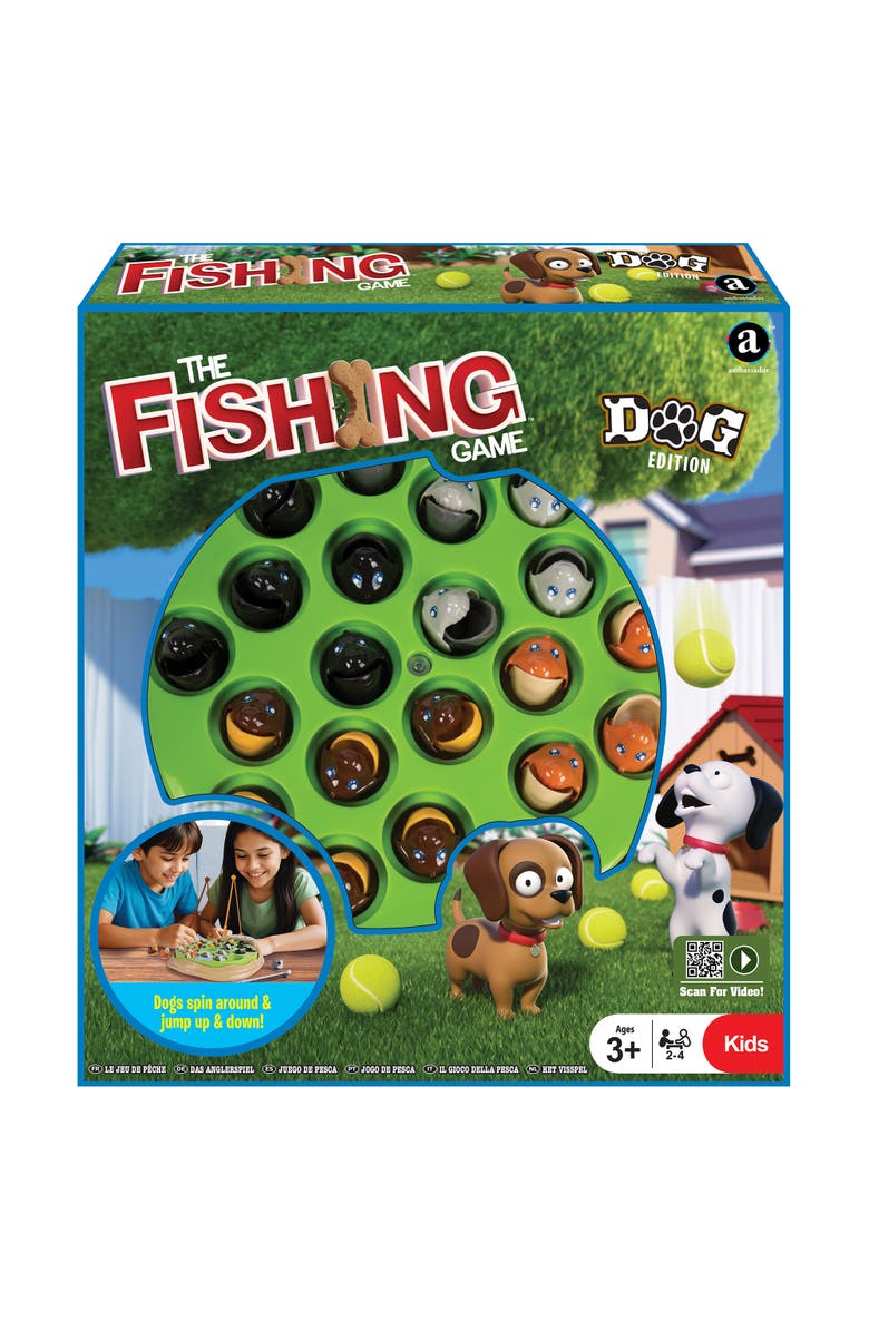 Ambassador Games The Fishing Game Dog Edition, Kids 3+, Main, color, Multicolored
