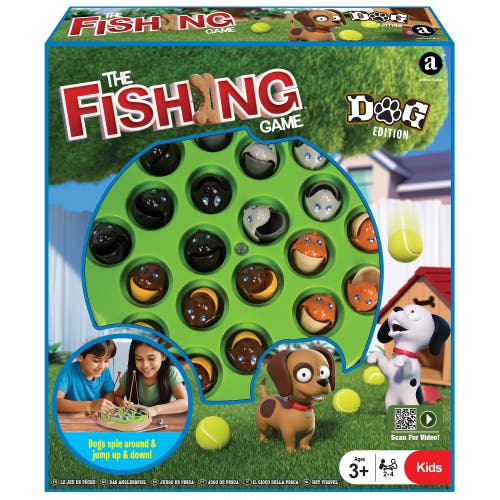 Ambassador Games The Fishing Game Dog Edition, Kids 3+ in Multicolored 