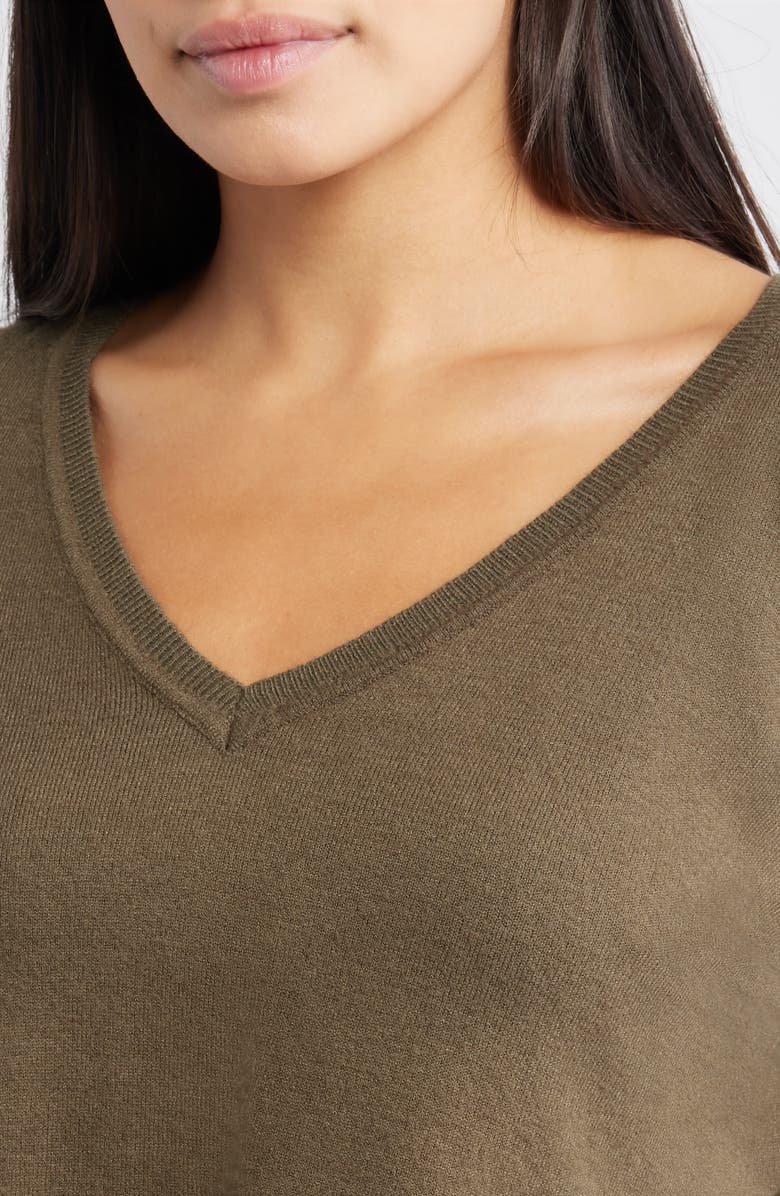 Sam Edelman Pleated Slipdress and Sweater Set, Alternate, color, 