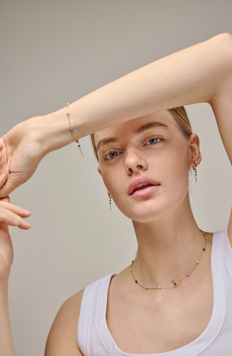 ENAMEL Copenhagen Lola Bold Necklace, Alternate, color, Marine