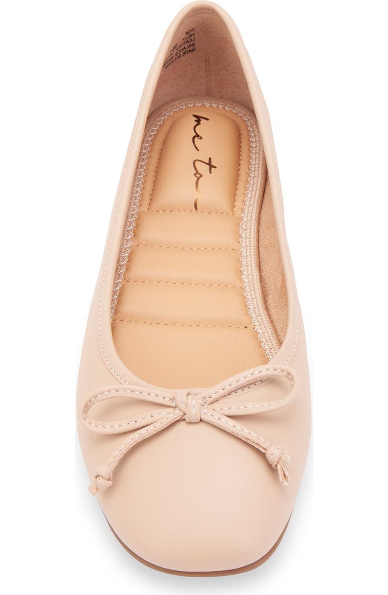 Me Too Hilly Leather Ballet Flat, Alternate, color,