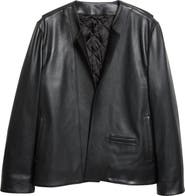 TOTEME Minimal Leather Biker Jacket