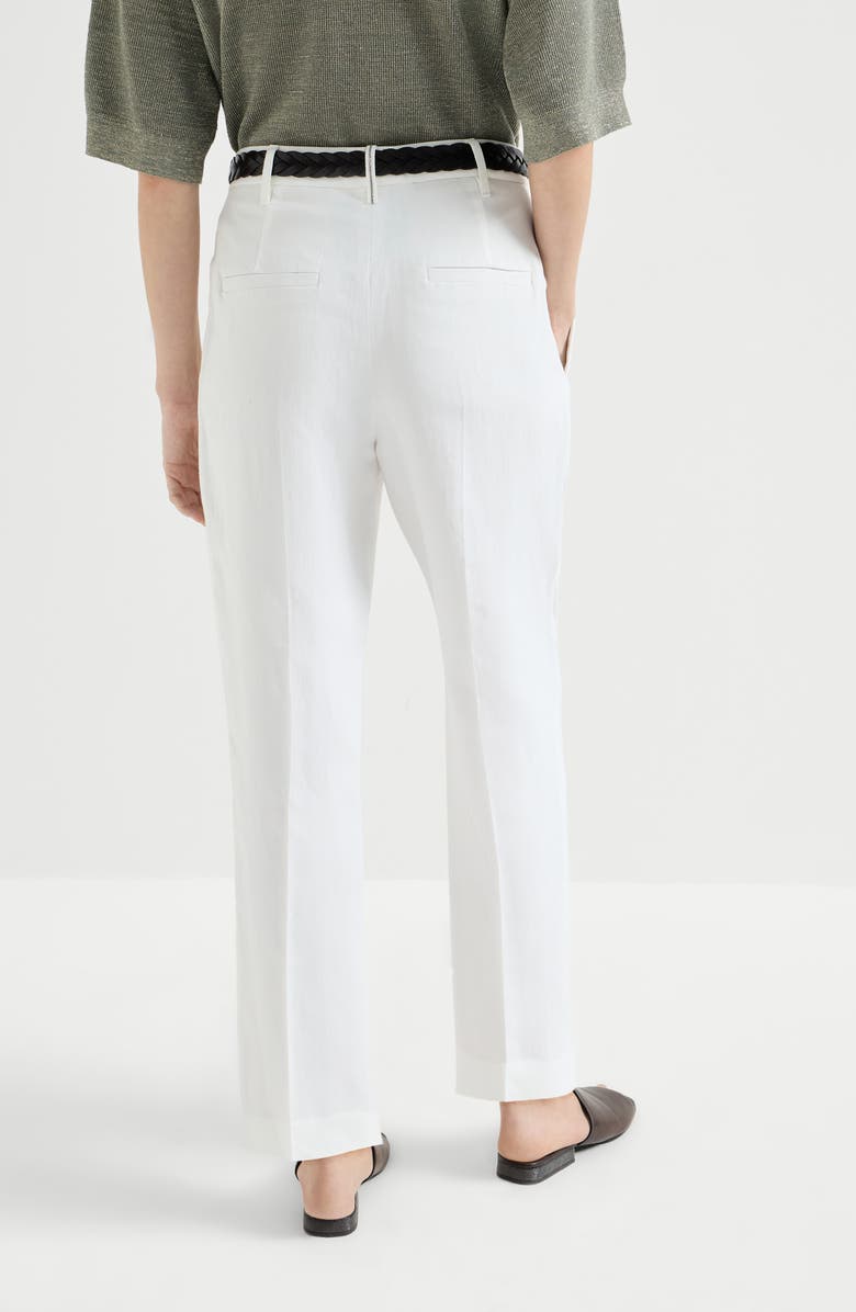 Brunello Cucinelli Slouchy trousers, Alternate, color, White