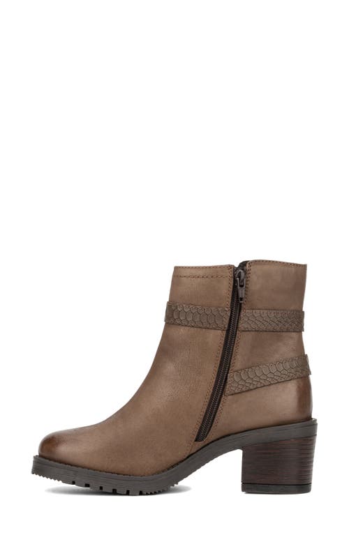 Vintage Foundry Madison Buckle Boot In Taupe