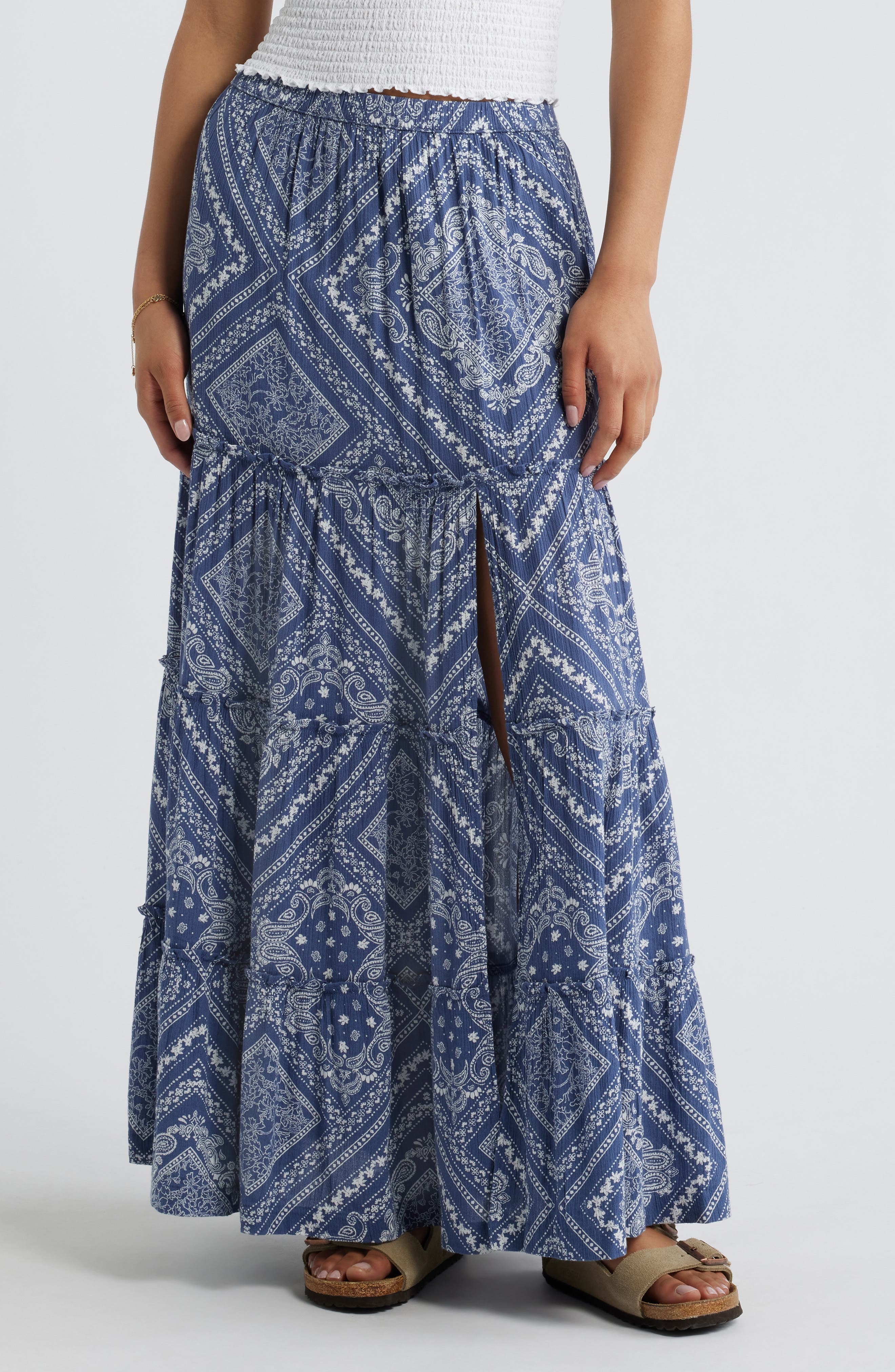 BLUE IVORY BANDANA