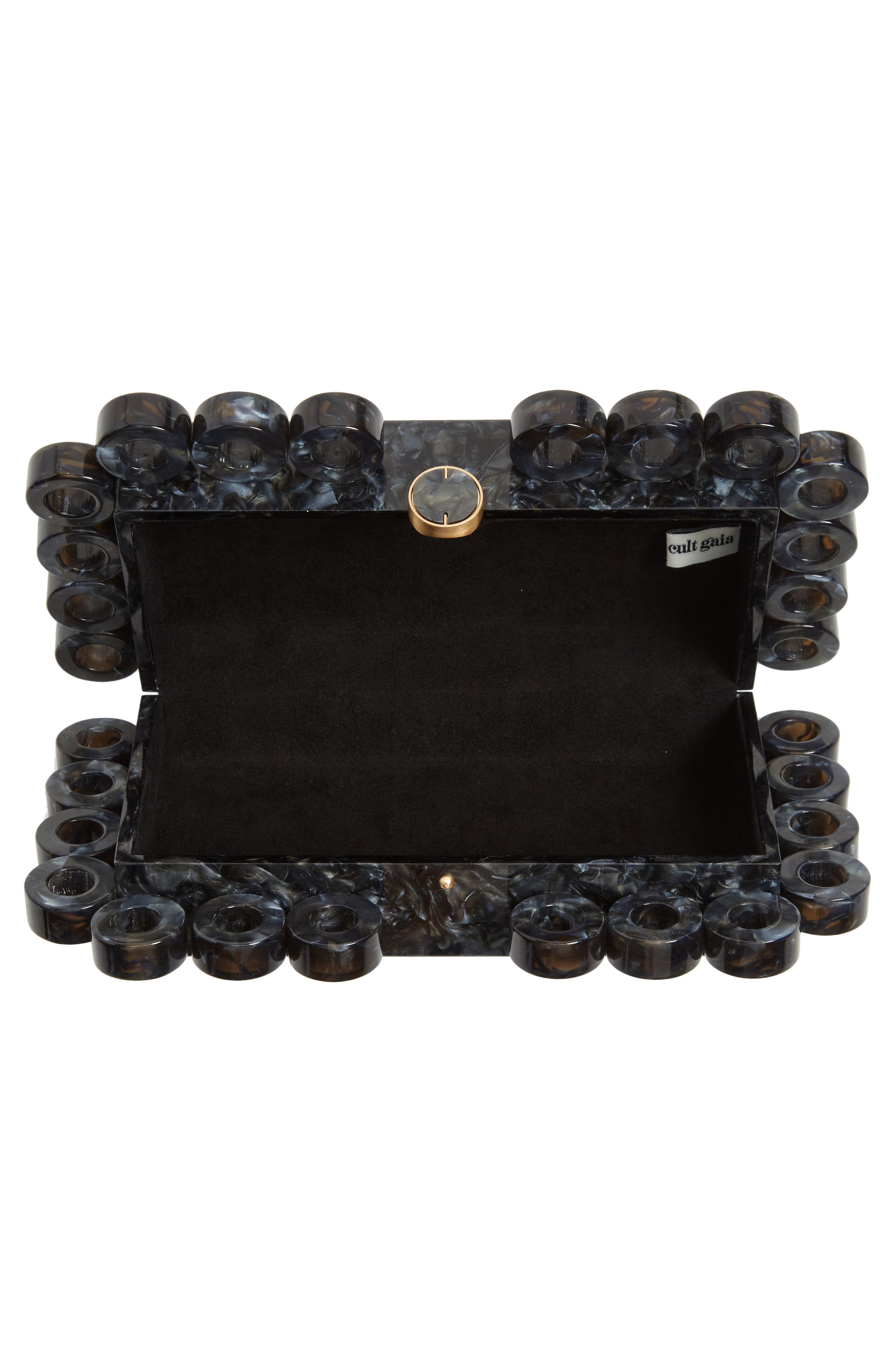 Cult Gaia Harlow Box Clutch, Alternate, color, 