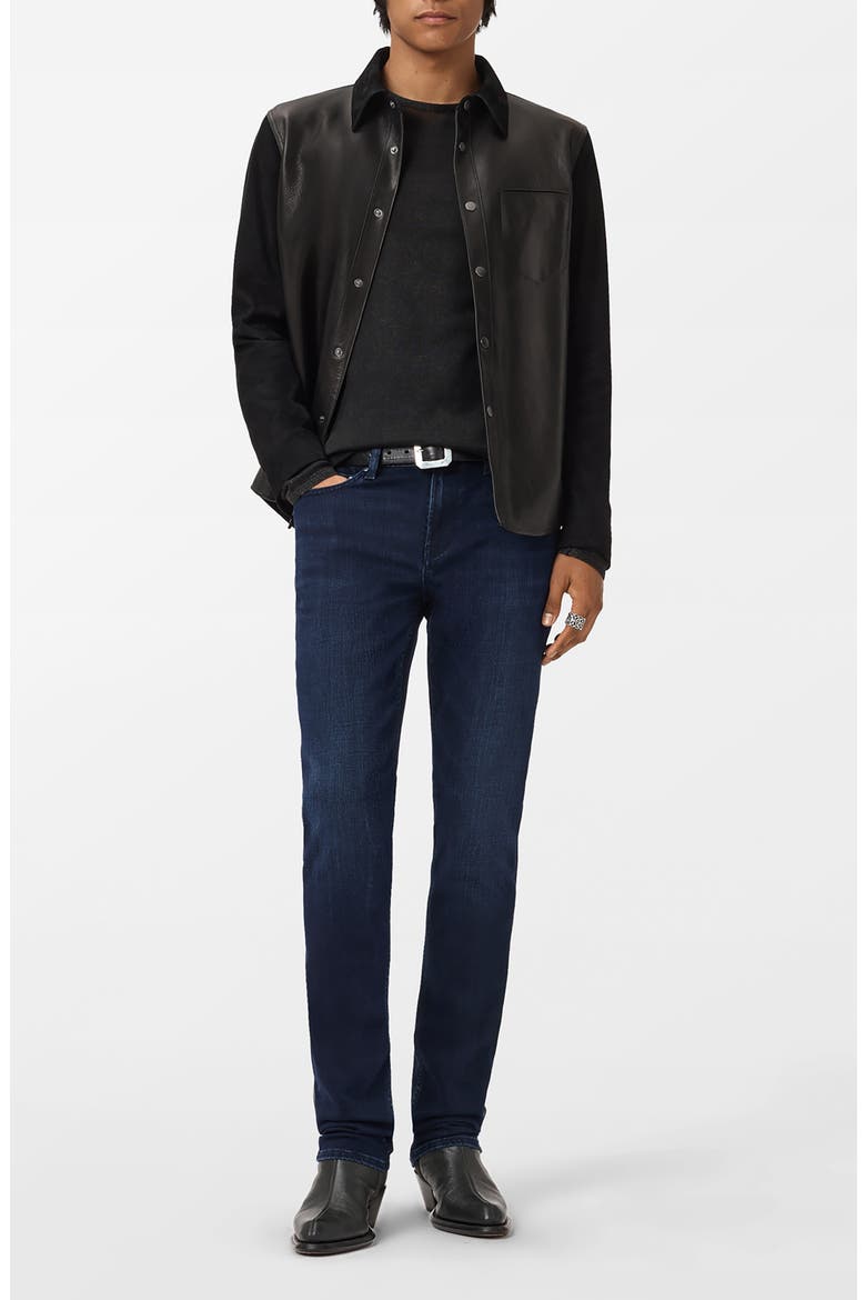 J702 Slim Fit Jeans, Alternate, color, NAVY