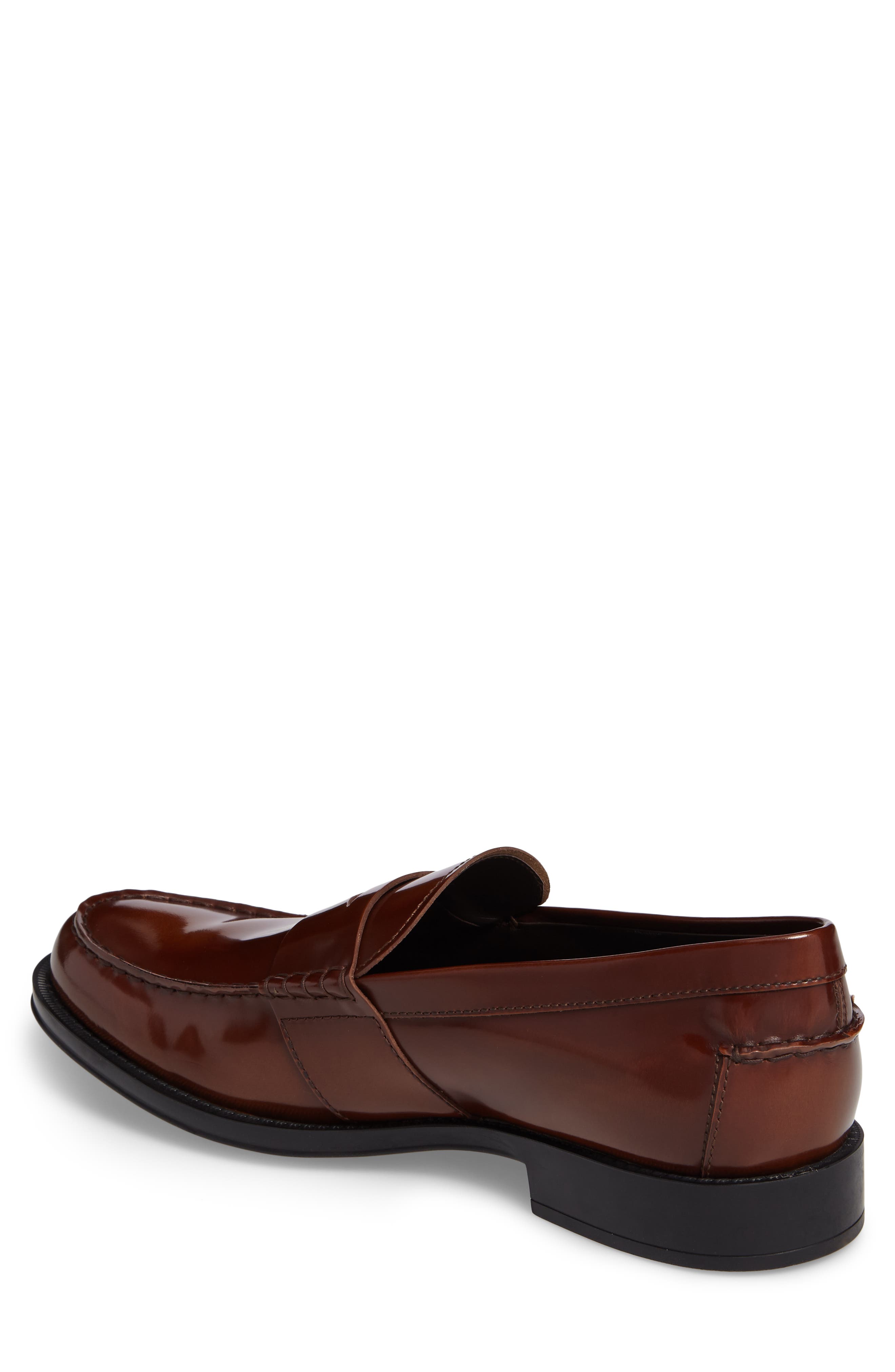 Tods Penny Loafer, Alternate, color, CHESTNUT LEATHER