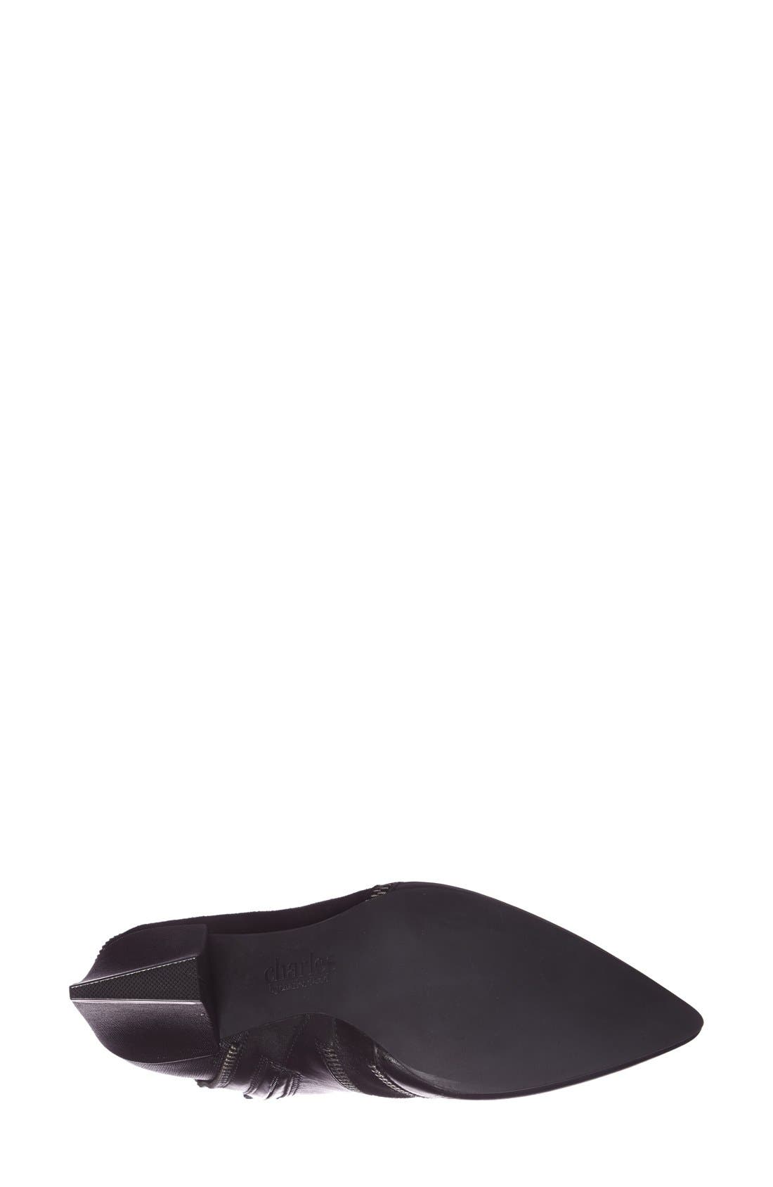 'Lact' Bootie, Alternate, color, BLACK