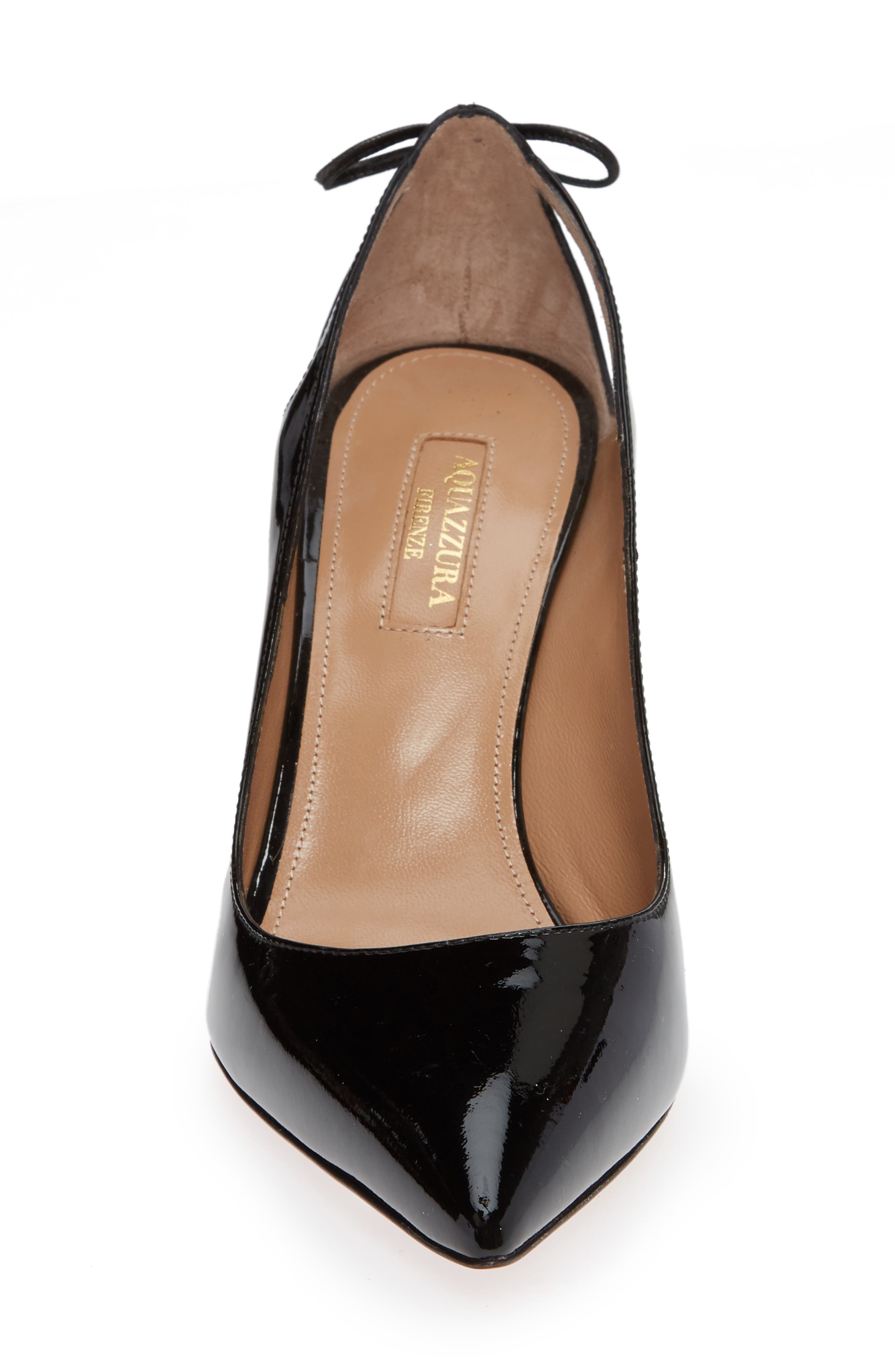 Aquazzura Forever Marilyn Tassel Pointy Toe Pump, Alternate, color, 