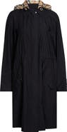 Burberry Newbury Stretch Twill Coat with Removable Hood
