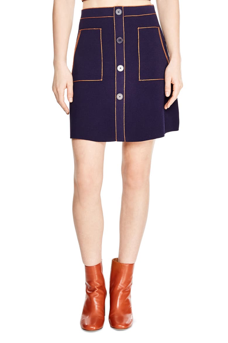 Heloise Skirt, Main, color, NAVY