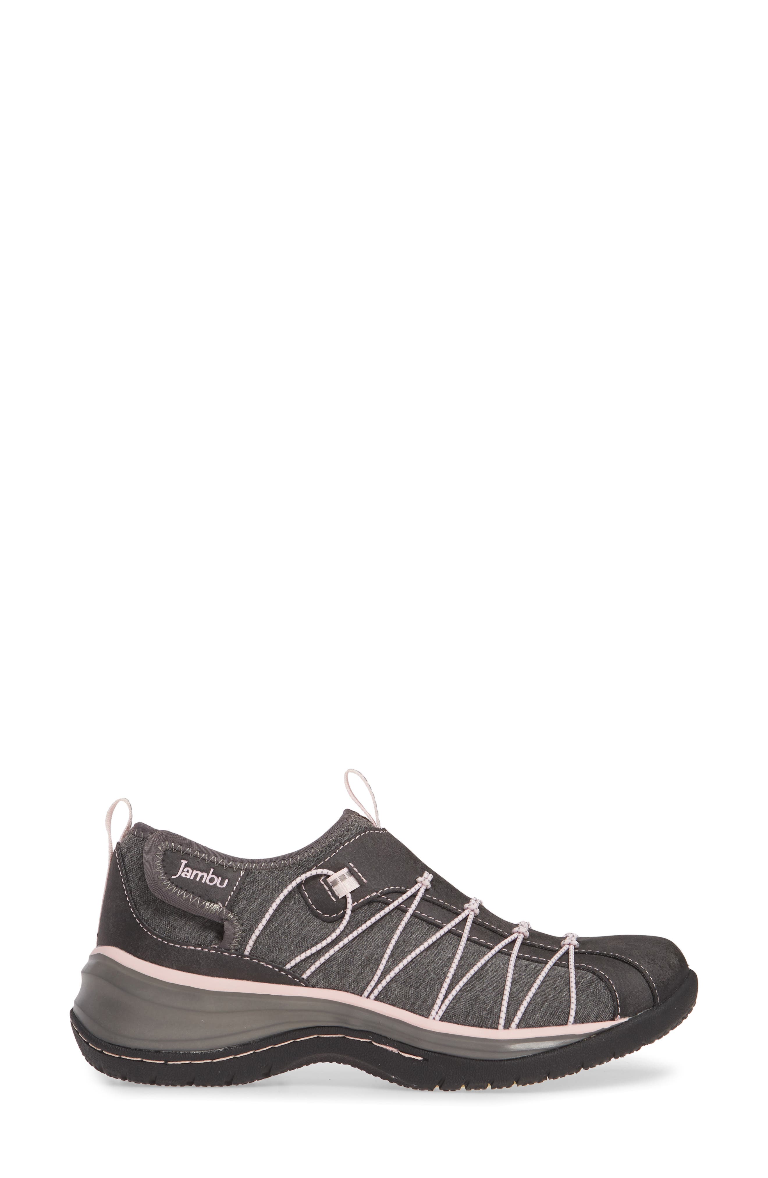 Spirit Encore Sneaker, Alternate, color, CHARCOAL/ PETAL FAUX LEATHER