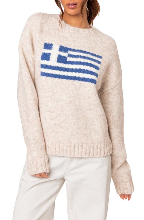 Greece Oversize Chunky Sweater