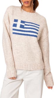 EDIKTED Greece Oversize Chunky Sweater