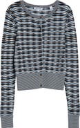 Veronica Beard Cambria Button Front Knit Cardigan