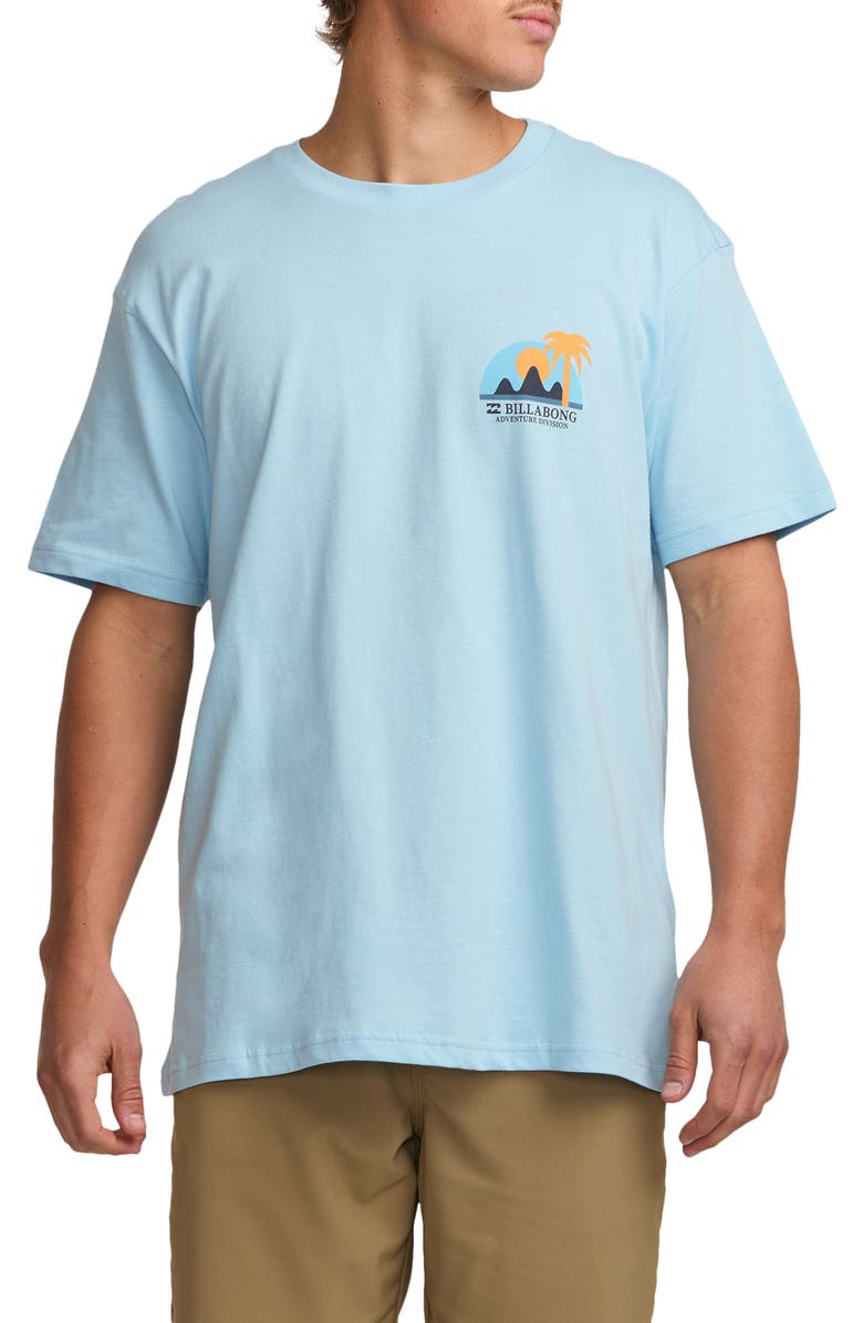 Billabong Adventure Division Sundown Organic Cotton Graphic T-Shirt, Main, color, 