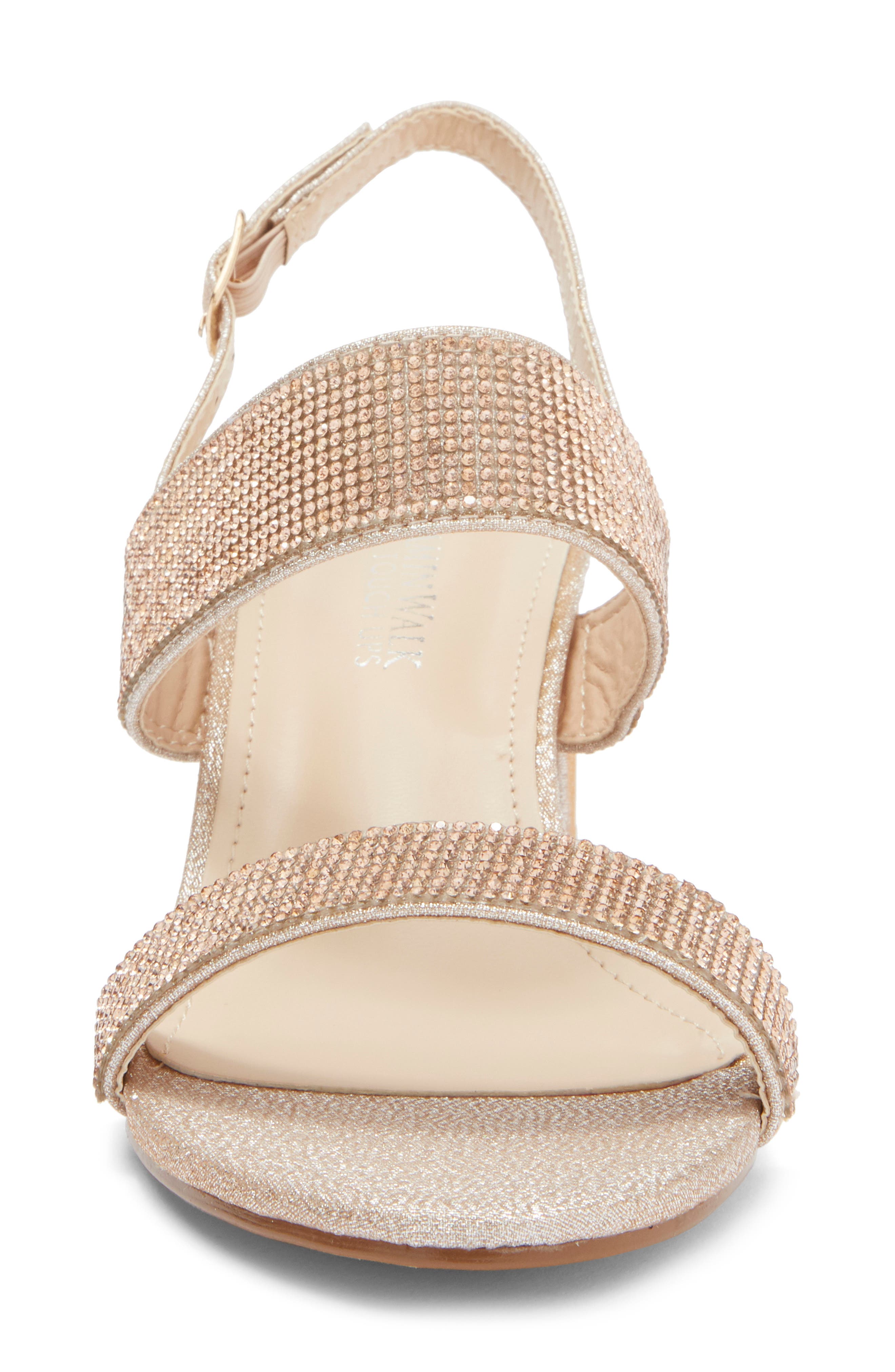 Touch Ups Ares Slingback Sandal, Alternate, color, Champagne