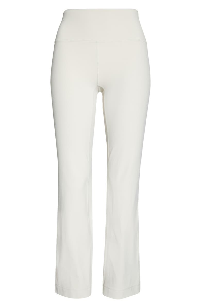 Zella Studio Luxe High Waist Flare Ankle Pants, Alternate, color, Grey Moonbeam