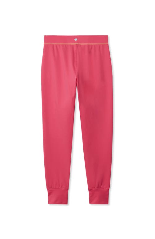 Lands' End Girls Active Jogger With Pockets In Pink