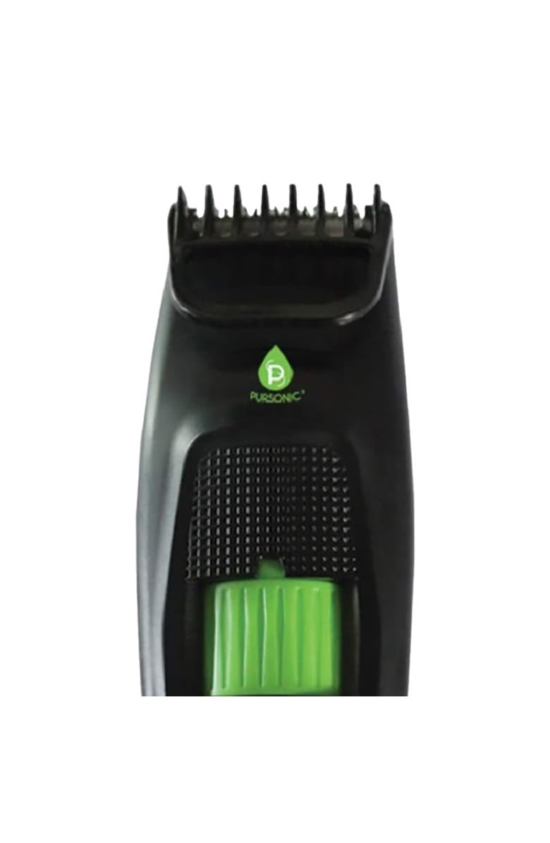 PURSONIC Rechargeable Beard And Body Trimmer, Alternate, color, Black