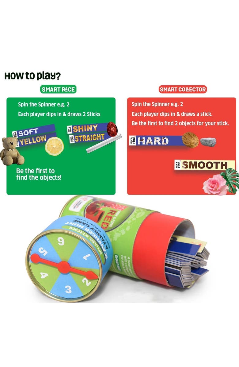 Chalk & Chuckles SMART STICKS-Scavenger Hunt, Alternate, color, NO COLOR