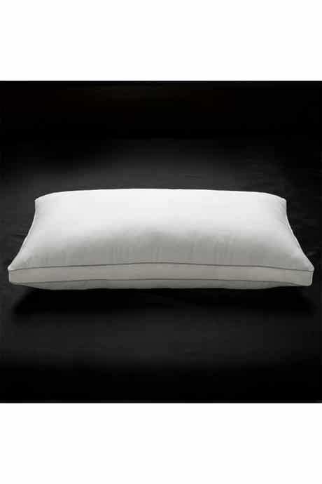 ELLA JAYNE HOME Memory Fiber Pillow Cotton Luxurious Mesh Gusseted All Sleeper Standard Pillow - 18.5"x24.5"