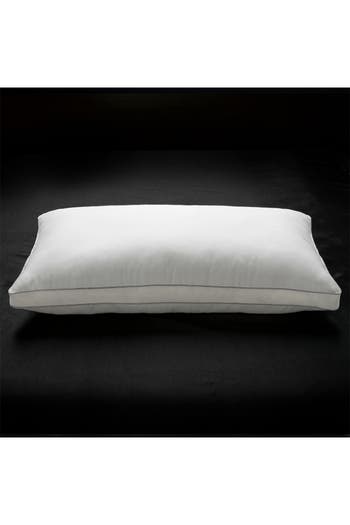 Ella Jayne Home Memory Fiber Pillow Cotton Luxurious Mesh Gusseted All Sleeper Standard Pillow In White