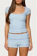 EDIKTED Iyara Knit Crop Top