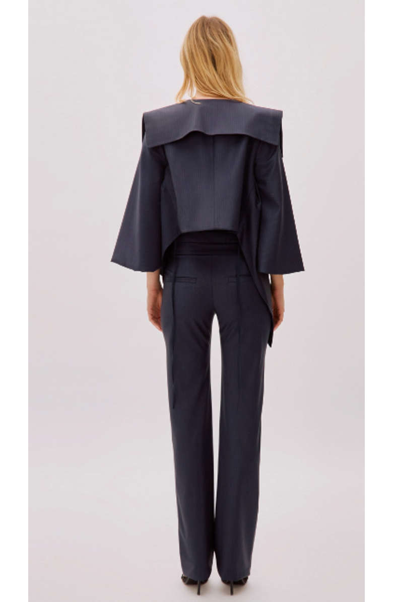 Labeca London Wool Double Breasted Jacket, Alternate, color, Navy